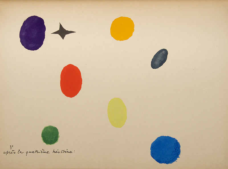 Miro's first artist's book, one of 20 copies on Japon with an extra suite in black, in a fine binding by 
