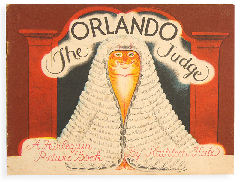A splendid, bright copy of Orlando the Judge, another exploit of Orlando, the Marmalade Cat by Kathleen Hale, 1950
