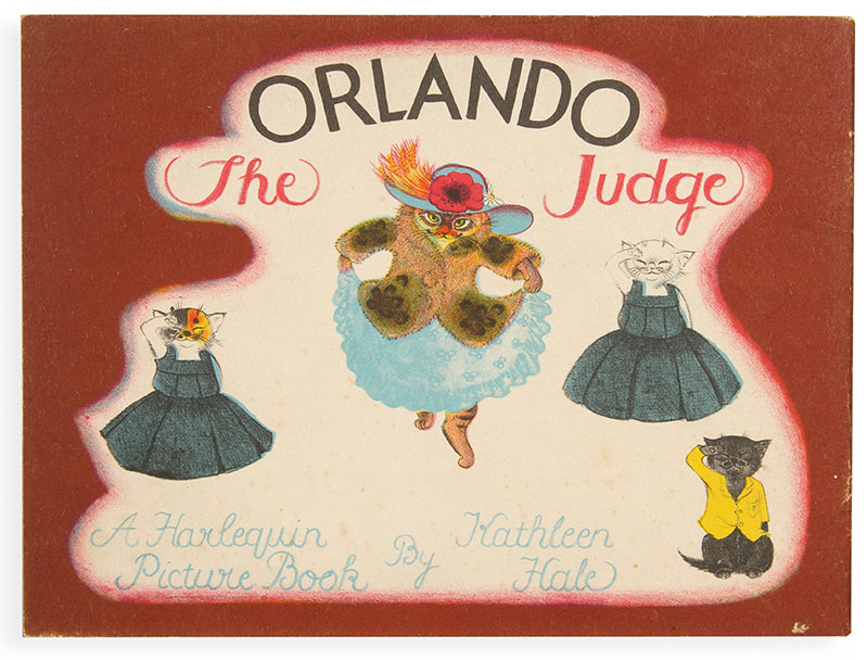 A splendid, bright copy of Orlando the Judge, another exploit of Orlando, the Marmalade Cat by Kathleen Hale, 1950