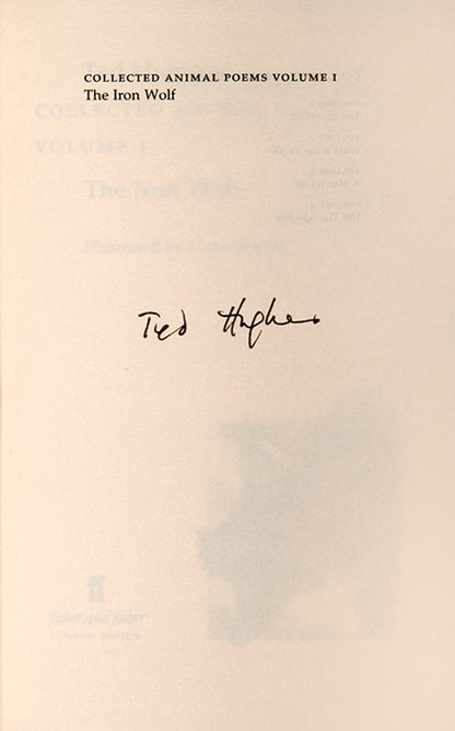 Ted Hughes' Animal Poems have a dark energy and the rhythms and sounds of Old English, often connected with the natural world, with animals and the landscape
