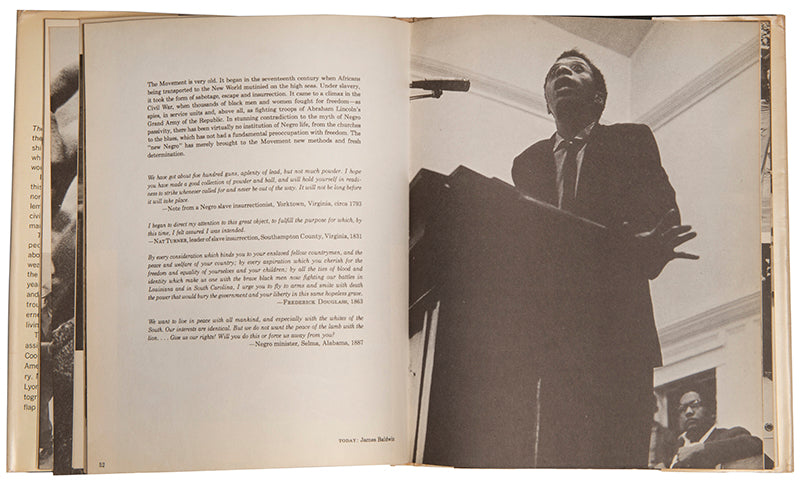 The Movement is an important photographic study of the civil rights movement prepared with the cooperation and assistance of the Student Nonviolent Coordinating Committee (SNCC). The majority of the photographs are by Danny Lyon