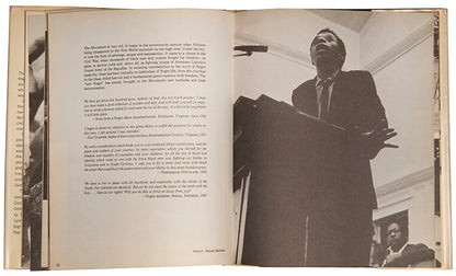 The Movement is an important photographic study of the civil rights movement prepared with the cooperation and assistance of the Student Nonviolent Coordinating Committee (SNCC). The majority of the photographs are by Danny Lyon