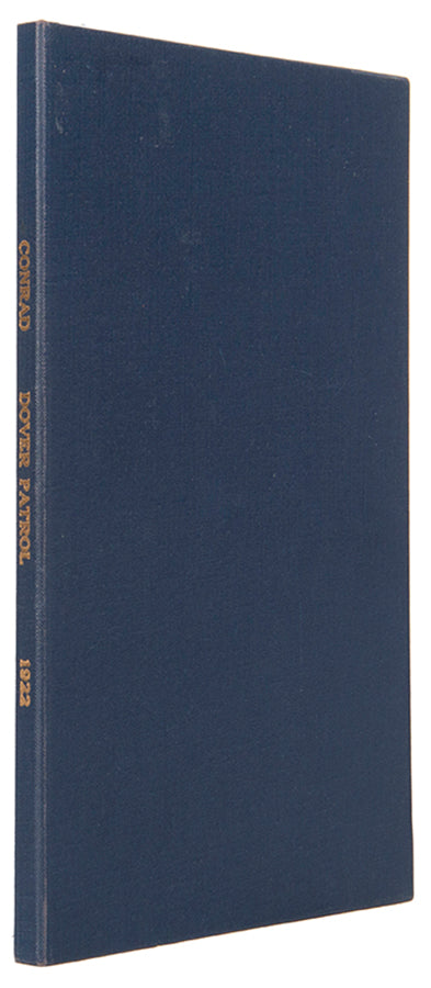 First edition of The Dover Patrol by Joseph Conrad, signed by the author on the title page.