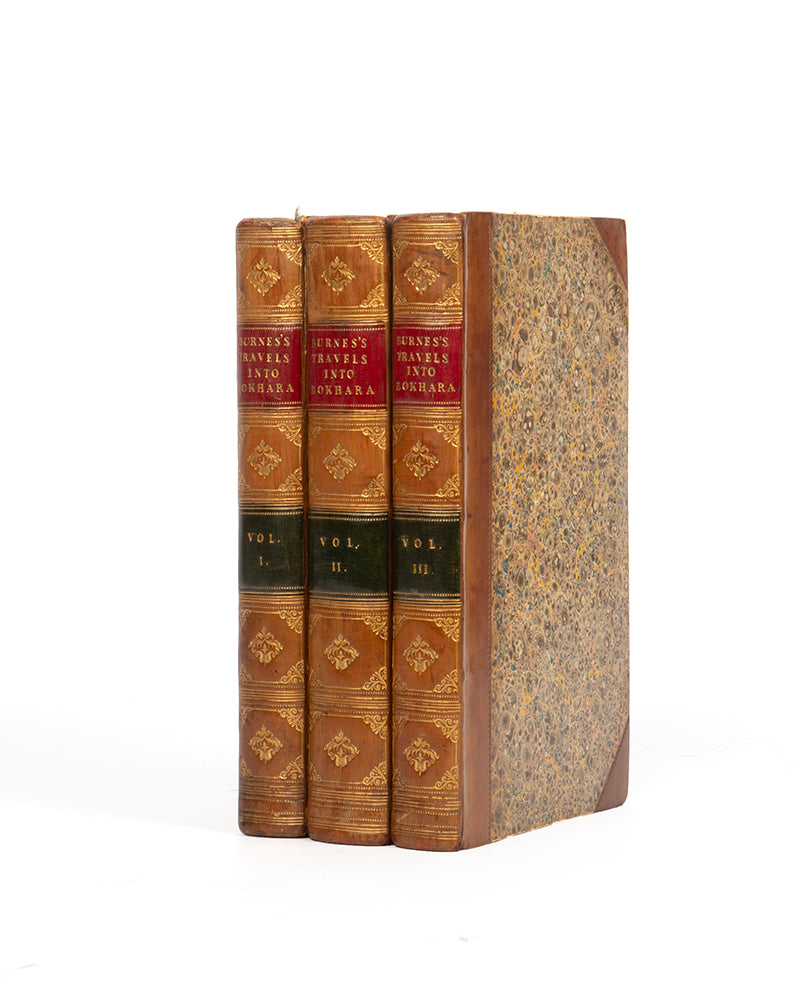 The first edition of Travels into Bokhara by Alexander Burnes, with the rare seperately issued map by Arrowsmith.