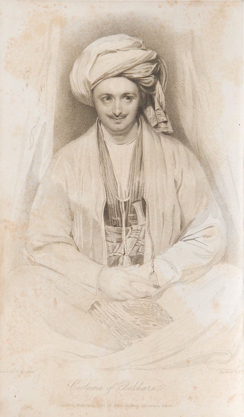 The first edition of Travels into Bokhara by Alexander Burnes, with the rare seperately issued map by Arrowsmith.