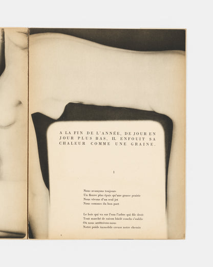 A presentation copy of Man Ray and Paul Eluard's Facile, one of the key French surrealist books of the 1930s.<br />