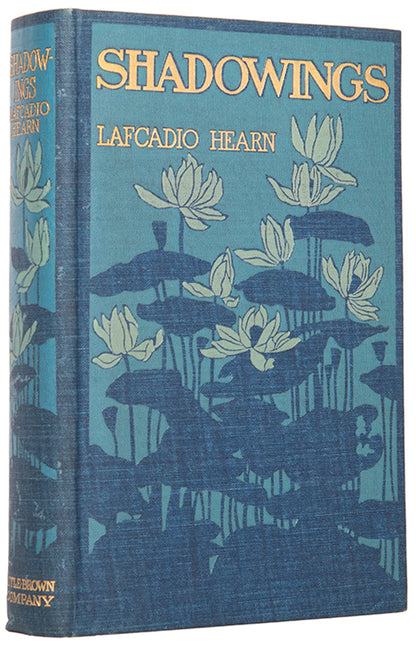A bright copy of Lafcadio Hearn's Shadowings, a collection of stories and essays on Japanese culture.