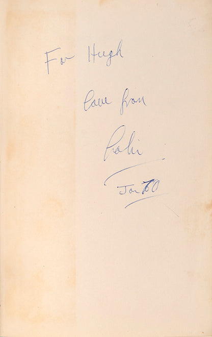 First edition of Voyage to a Beginning, one of 200 signed copies additionally inscribed by the author.