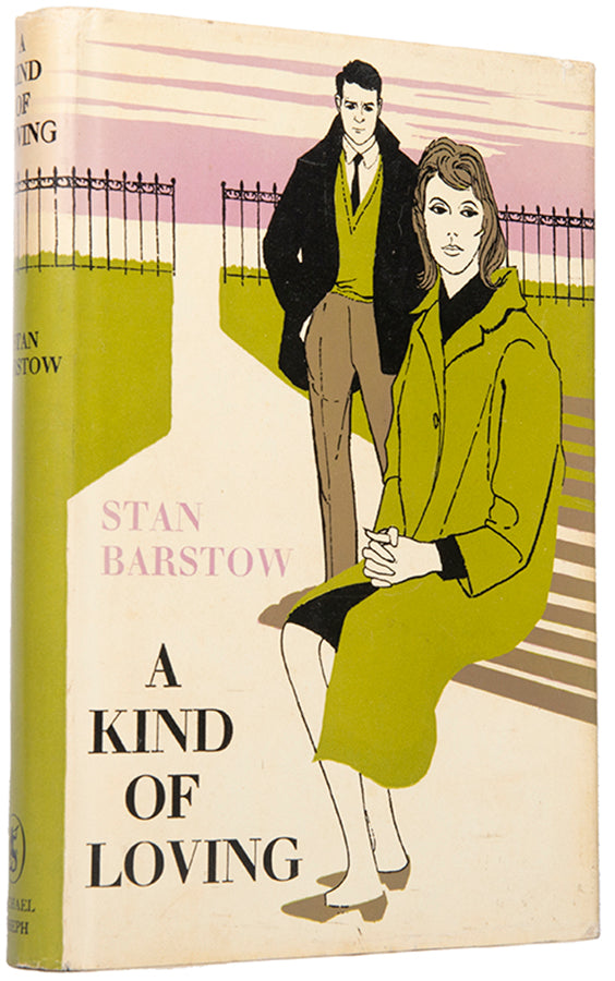 First edition of A Kind of Loving by Stan Barstow, the author's first book.
