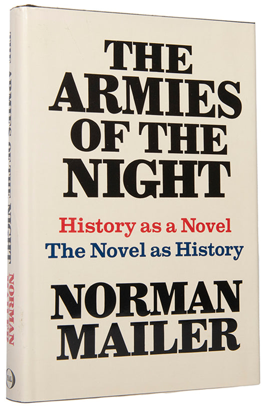 First edition of The Armies of the Night by Norman Mailer.