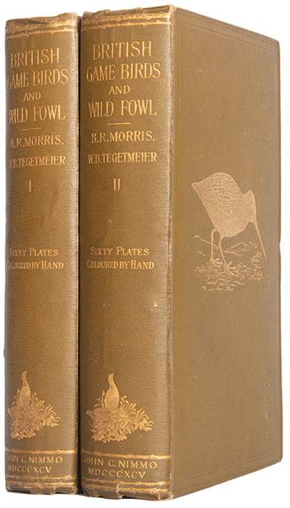 The fourth and fifth editions respectively of Beverly R. Morris's History of British Birds and British Game Birds, 1895-1897, with hand-coloured plates.