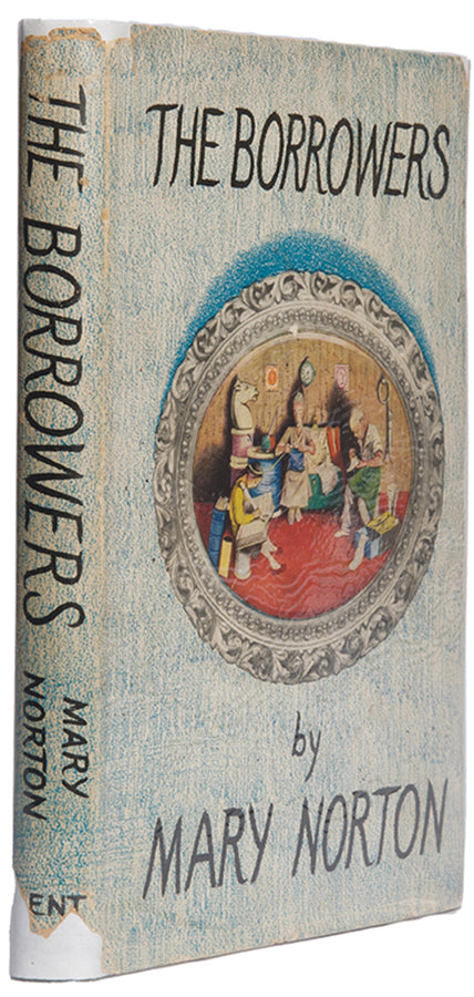 First edition of The Borrowers by Mary Norton, inscribed by the author.