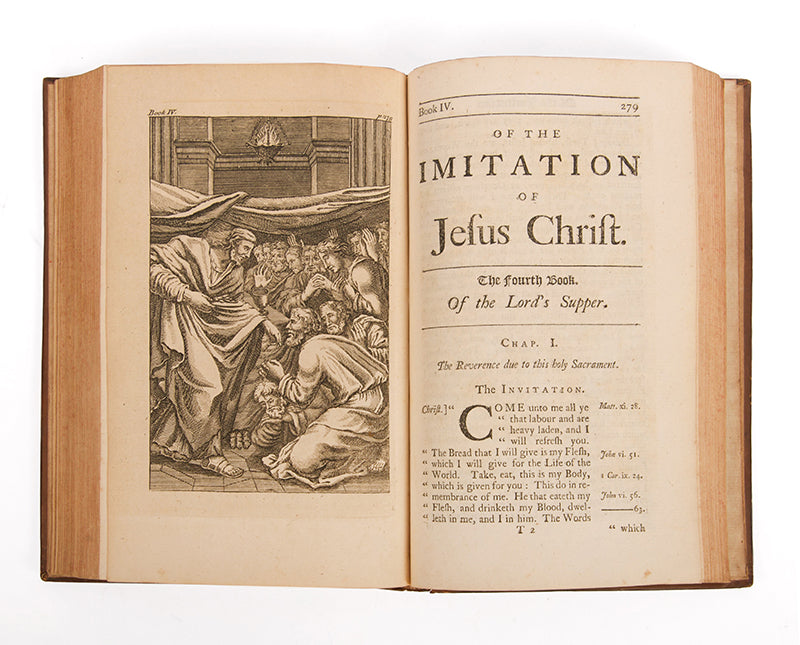 An early edition in English of Thomas a Kempis' great spirtitual meditation, De Imitatione Christi