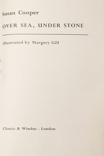 First edition of The Dark is Rising series by Susan Cooper.