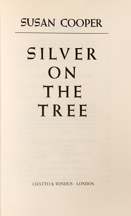 First edition of The Dark is Rising series by Susan Cooper.