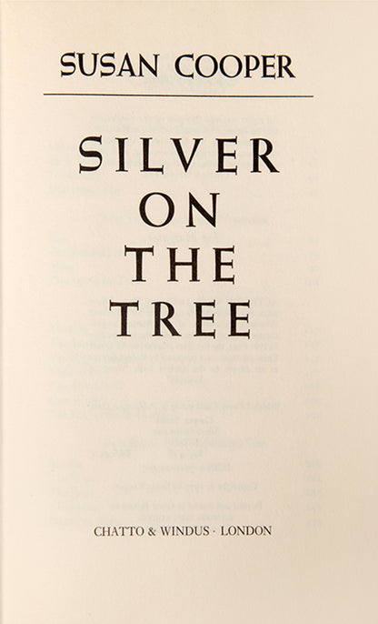 First edition of The Dark is Rising series by Susan Cooper.