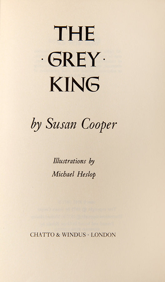 First edition of The Dark is Rising series by Susan Cooper.