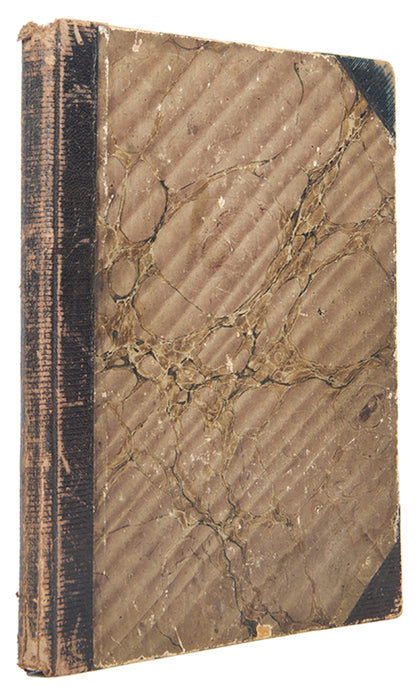 A charming 19th century mathematics workbook focused on sophisticated entreprenurial calculations, completed by John Horsfall, son of a Yorkshire textile magnate. 