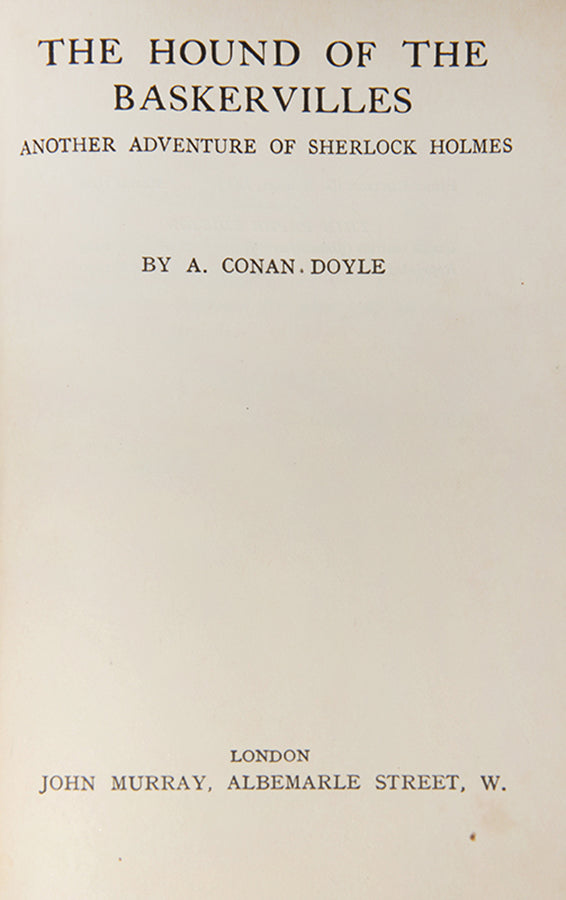 A handsome thin paper edition of Sir Arthur Conan Doyle's prose works in a deluxe red calf binding