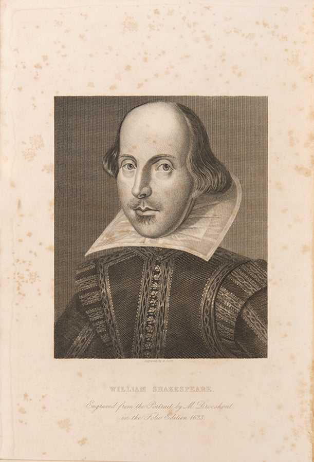 A handsome copy of the complete works of William Shakespeare, bound in contemporary tan calf gilt with the arms of the Hulme Trust to both covers.