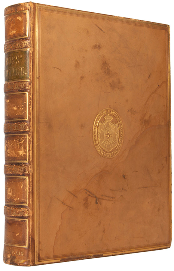 First edition of Ross's famous first voyage of discoveryfor the purpose of exploring Baffin's Bay and inquiring into the probability of a North-West Passage.