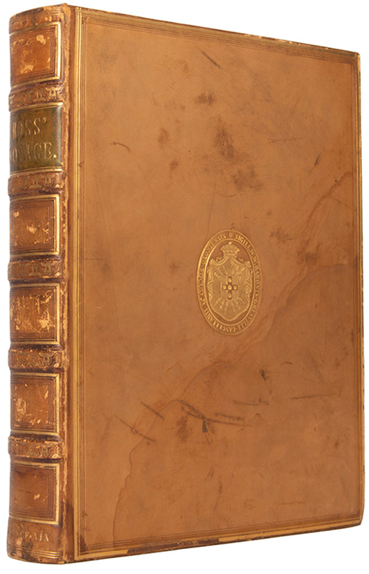 First edition of Ross's famous first voyage of discoveryfor the purpose of exploring Baffin's Bay and inquiring into the probability of a North-West Passage.