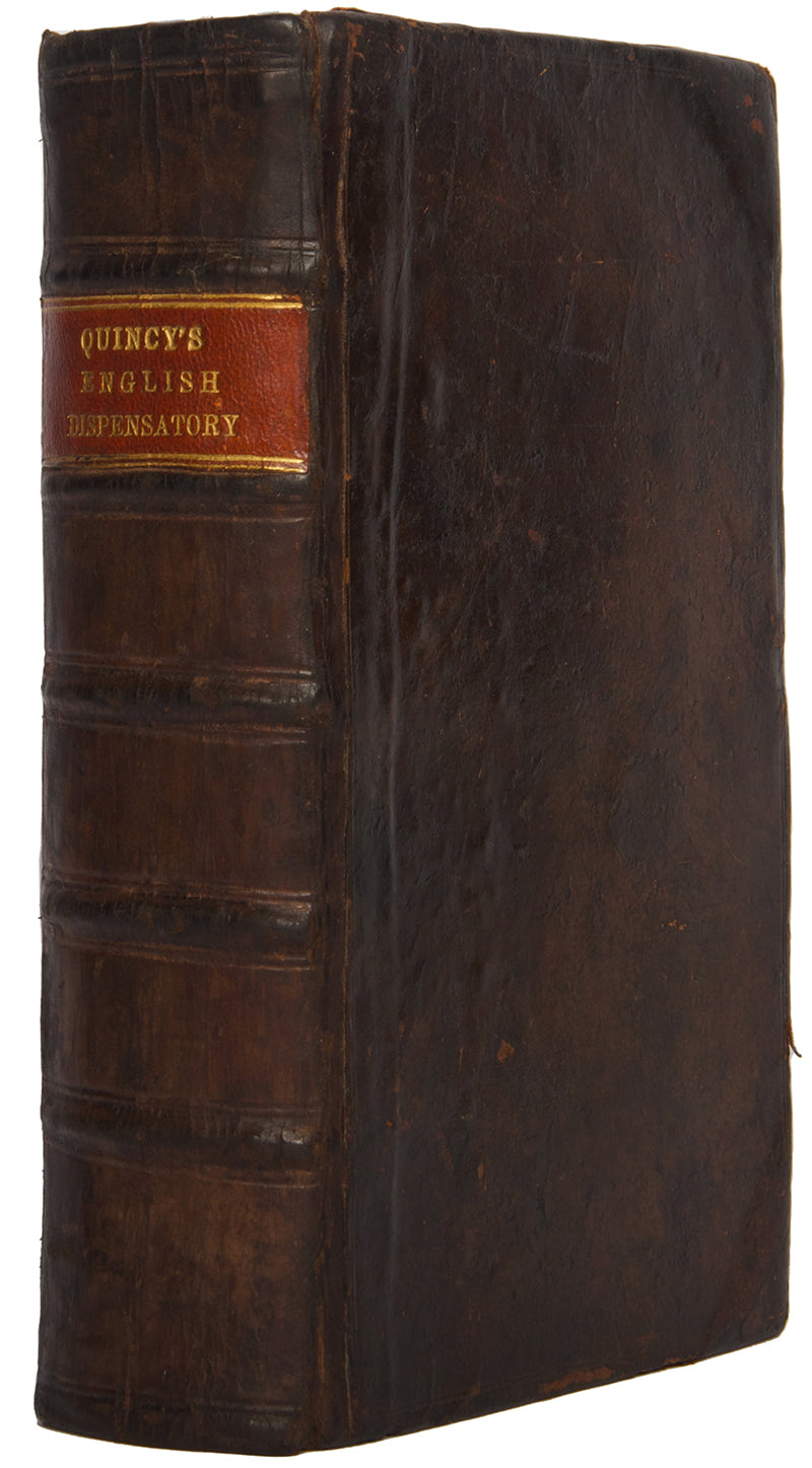 The eleventh edition of John Quincy's popular Pharmacopoeia Officinalis & Extemporanea, or English Dispensatory.