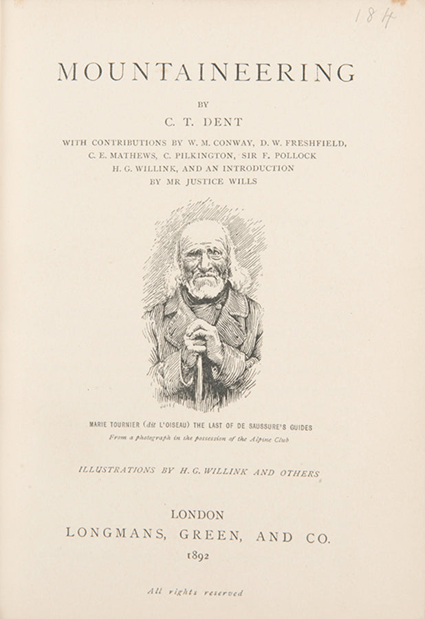 Includes articles by Conway, Freshfield and Mathews.