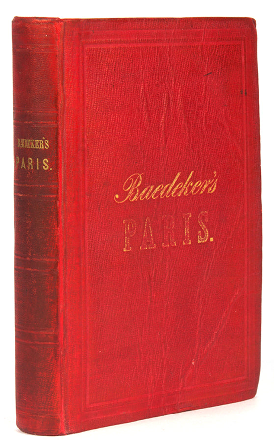 This is the last series started by Karl Baedeker himself before he died in 1859. Plans include Versailles, Rouen, Dieppe and Strassburg. 