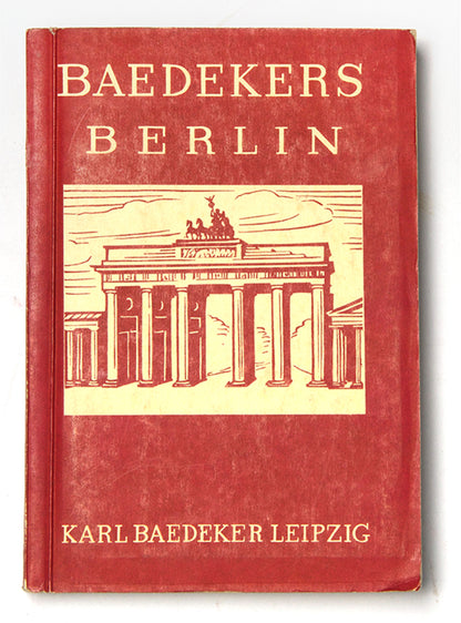 With the stamp "Verkaufsfaehig nach Kart.Veroeff.VO 6.2.40" on the front endpaper. This means it  had passed the censor  (i.e. strategic areas such as railways have been removed).