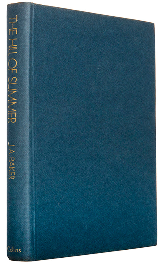 First edition of The Hill of Summer by nature writer J.A. Baker, his second and final book.