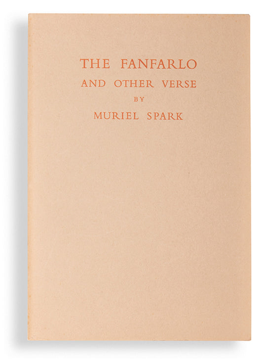 First edition of The Fanfarlo by Muriel Spark.