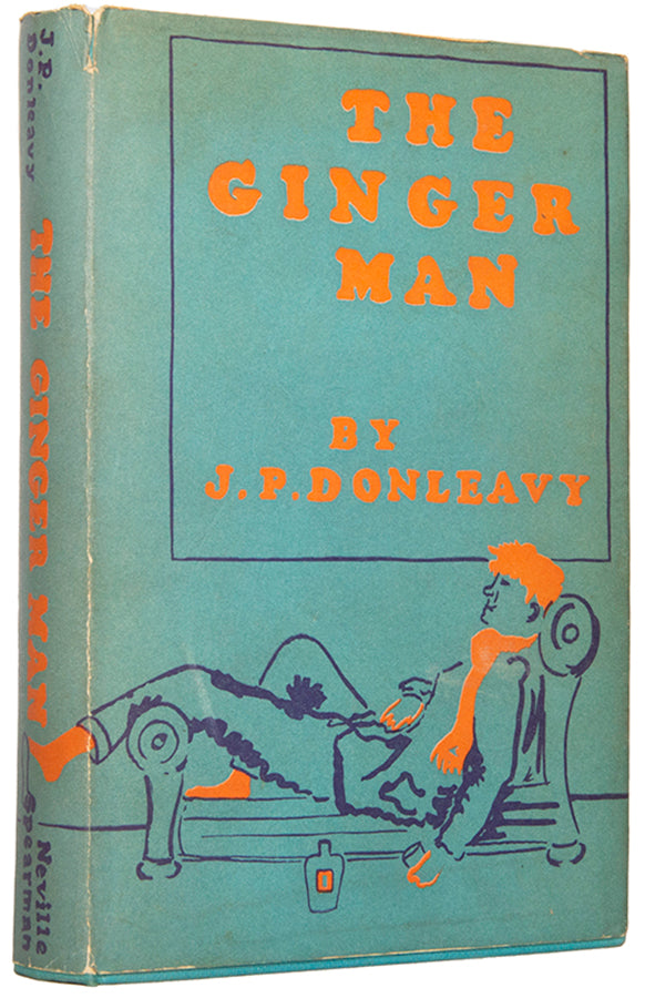 First UK edition of The Ginger Man by J.P. Donleavy.