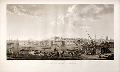 A superior unfolded copy of the first edition of Antoine Melling's magnificent work on Constantinople. 'one of the finest topographical illustrated books ever produced' (Koç). Unfolded examples rarely appear on the market.