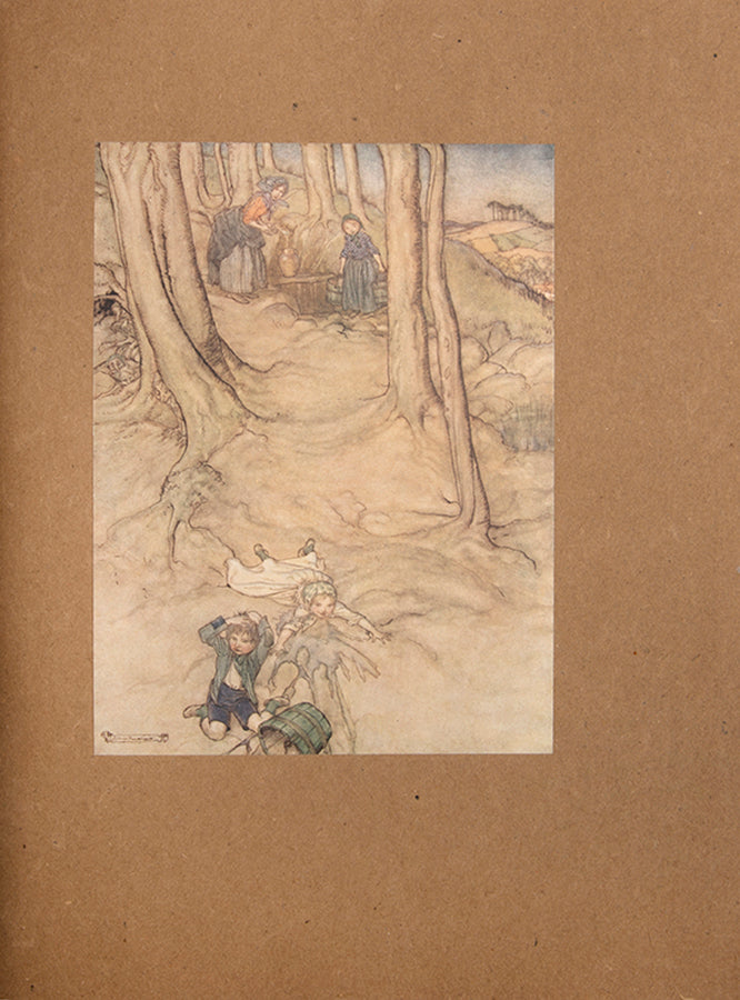 A beautifully illustrated edition of Charles Perrault's Mother Goose Old Nursery Rhymes, illustrated and signed by Arthur Rackham, the deluxe issue with 13 colour illustrations