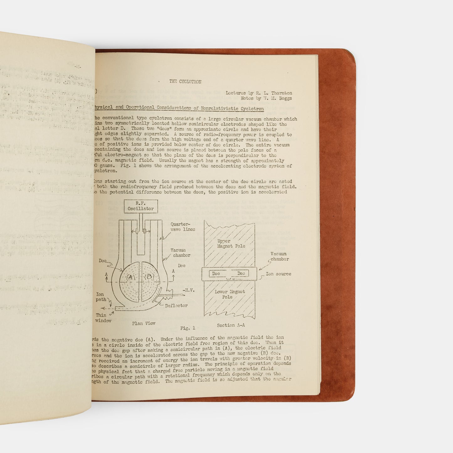 Rare set of mimeographed lecture notes from an experimental physics course connected with Berkeley's Radiation Laboratory, with chapters by three Nobel Prize winners, 1950.