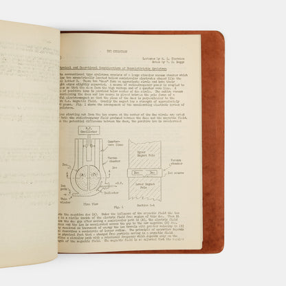 Rare set of mimeographed lecture notes from an experimental physics course connected with Berkeley's Radiation Laboratory, with chapters by three Nobel Prize winners, 1950.