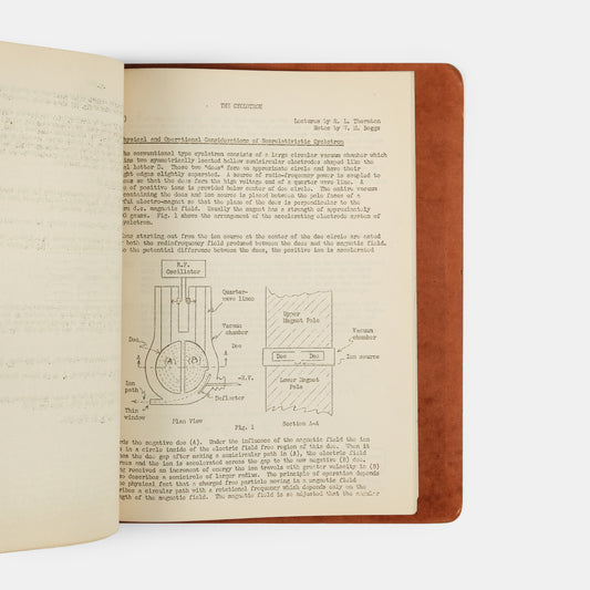 Rare set of mimeographed lecture notes from an experimental physics course connected with Berkeley's Radiation Laboratory, with chapters by three Nobel Prize winners, 1950.