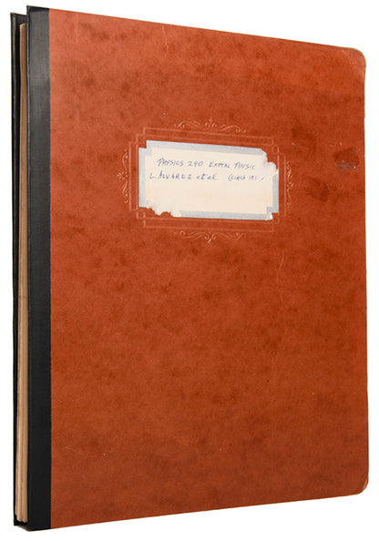 Rare set of mimeographed lecture notes from an experimental physics course connected with Berkeley's Radiation Laboratory, with chapters by three Nobel Prize winners, 1950.