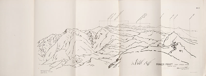 The scarce official account of the Waziristan campaign 1919–1920, and preceding 1917 conflict, with copious views and maps of the scarcely traversed terrain and landscape of Waziristan.