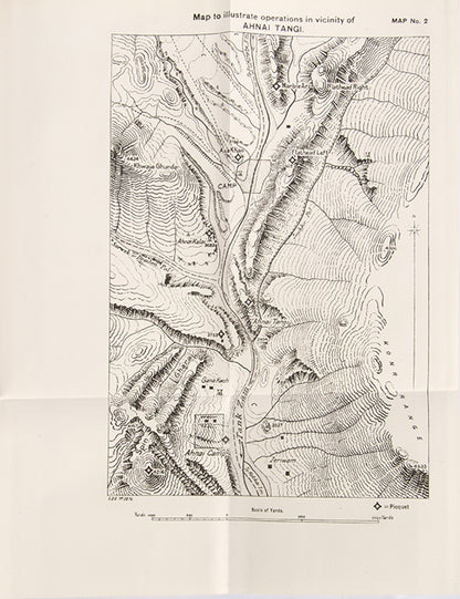 The scarce official account of the Waziristan campaign 1919–1920, and preceding 1917 conflict, with copious views and maps of the scarcely traversed terrain and landscape of Waziristan.