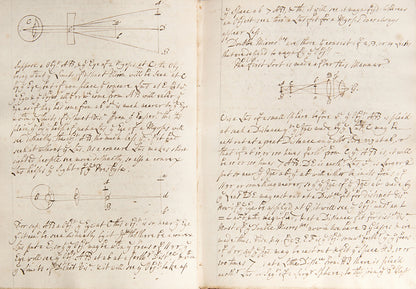 An unusual late 18th century manuscript on physics and science that cites Isaac Newton and William Harvey, among others, and is partly based on the work of Roger Cotes.