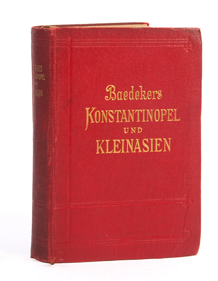 This Baedeker guidebook to Constantinople  was only published in German.