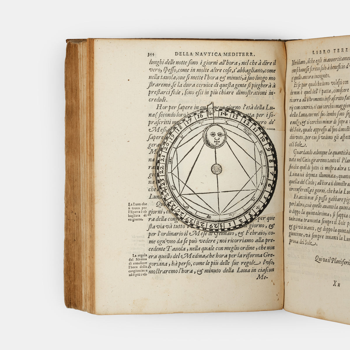 The 1607 second edition of the maritime classic Nautica Mediterranea by Bartolomeo Crescenzi, with the rare portolan chart of the Mediterranean.