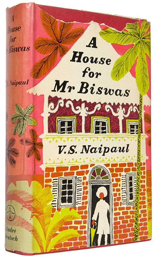 First edition of A House for Mr Biswas by V.S. Naipaul.