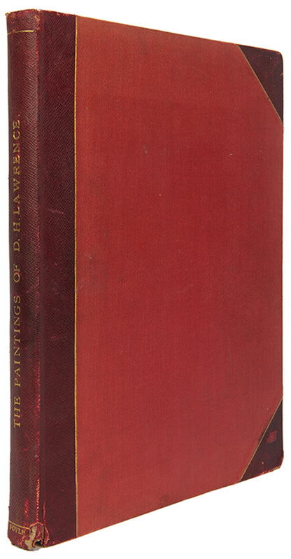 First edition of The Paintings of D.H. Lawrence, inscribed by the publishers.