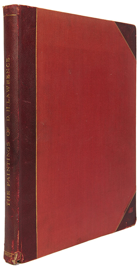 First edition of The Paintings of D.H. Lawrence, inscribed by the publishers.
