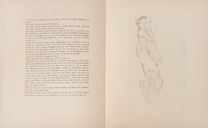 A fine example of a scarce and early work illustrated by Gustav Klimt. One of Jugenstil's most beautiful books.