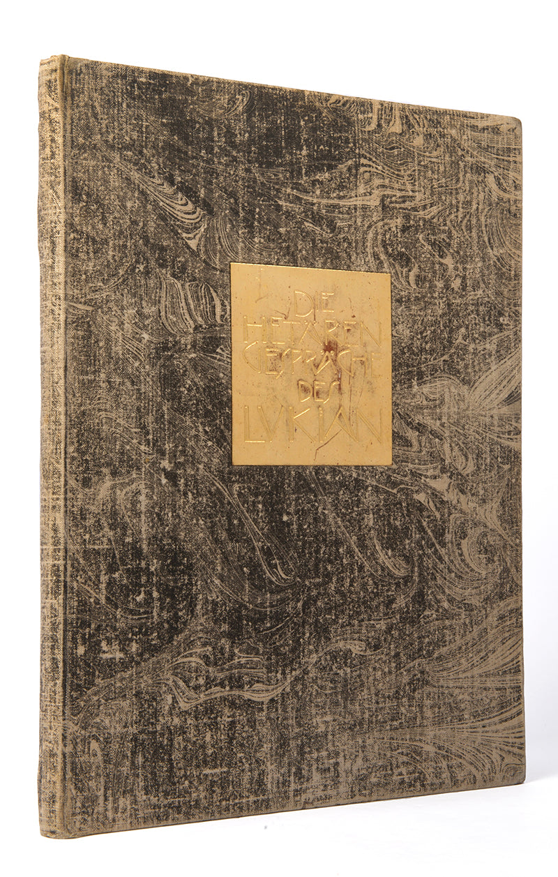 A fine example of a scarce and early work illustrated by Gustav Klimt. One of Jugenstil's most beautiful books.