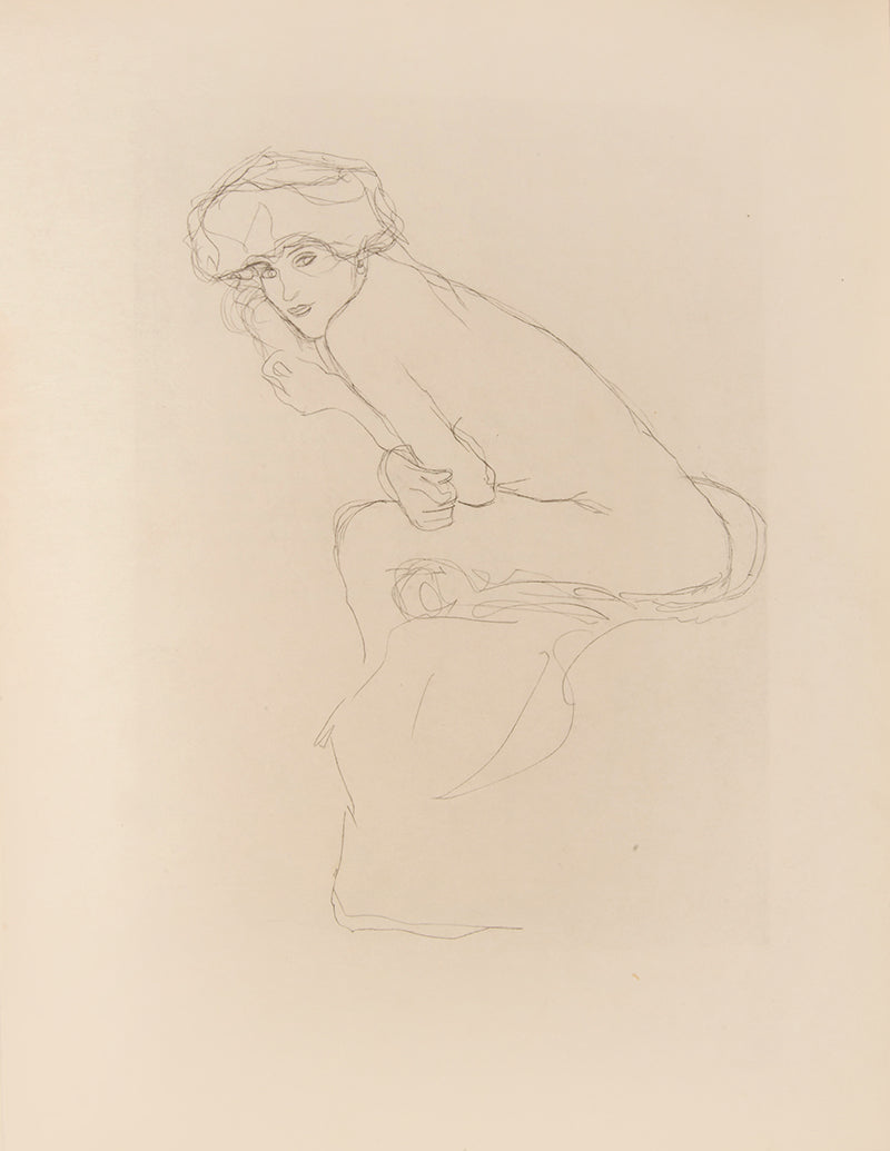 A fine example of a scarce and early work illustrated by Gustav Klimt. One of Jugenstil's most beautiful books.